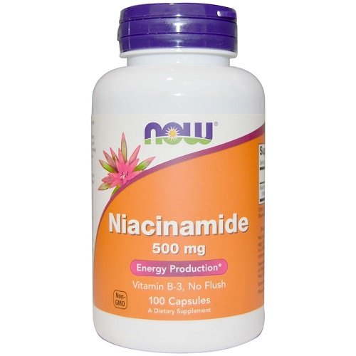 Now foods Niacinamide 500 mg 100 капс.