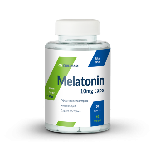 CyberMass Melatonin 10 mg 60 капс.