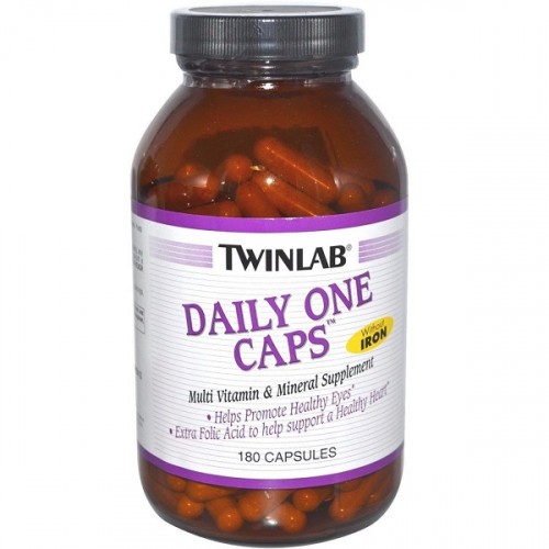 Twinlab Daily One Caps Without Iron 180 капс.