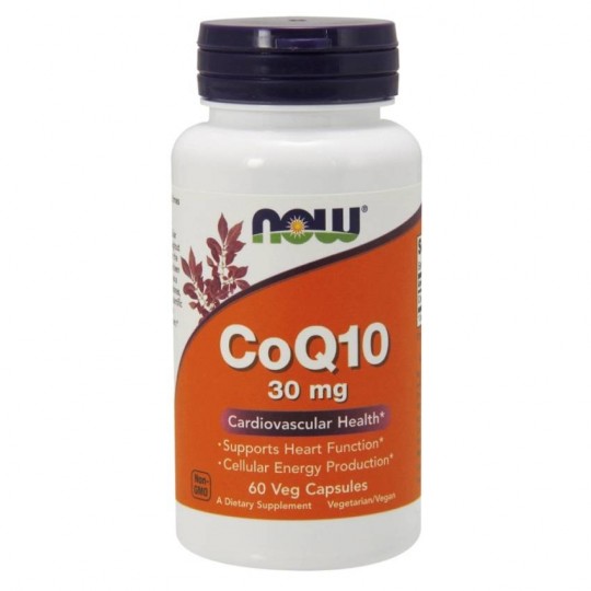 Now foods Coenzyme Q10 30 mg 60 капс.