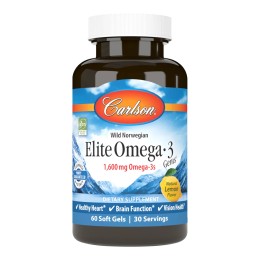 Carlson Elite Omega-3 Gems 1600 мг 60 капс