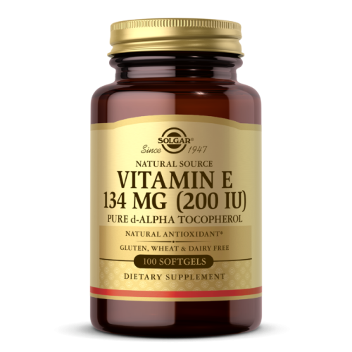 Solgar Vitamin E 134 мг (200 IU) Alpha 100 капс