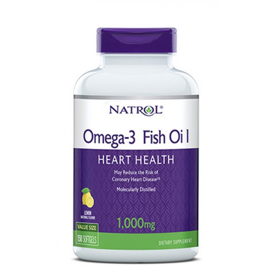 Natrol Omega 3 Fish Oil 1000 мг. 90 капс.