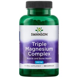 Swanson Triple Magnesium Complex 400 мг 100 капс