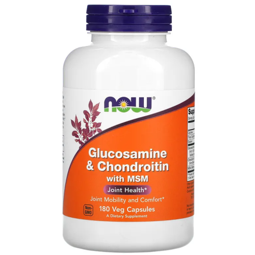 Now foods Glucosamine & Chondroitin MSM 180 vcaps