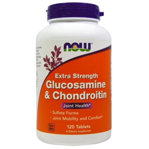 Now Foods extra strength glucosamine & chondroitin 120 таб.