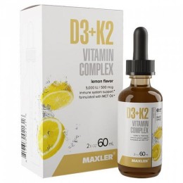 Maxler Vitamin D3 + K2 жидкий 60 мл
