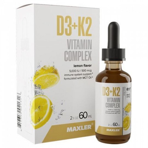 Maxler Vitamin D3 + K2 жидкий 60 мл