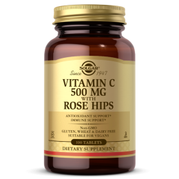 Solgar Витамин C with Rose Hips 500 мг 100 таб