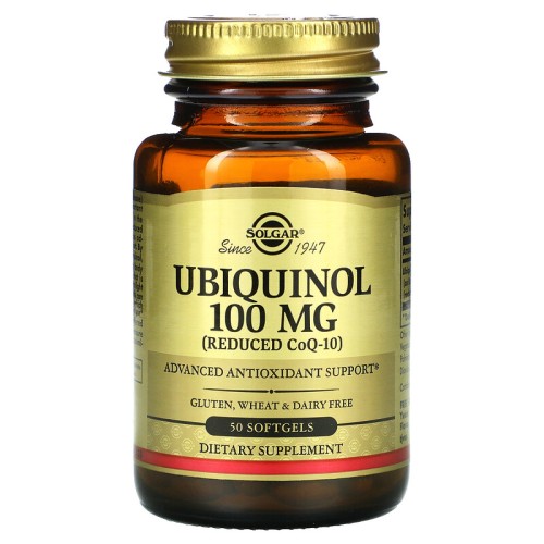 Solgar Убихинол Reduced CoQ-10 100 мг 50 softgel