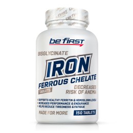 Be First Iron bisglycinate chelate 150 таб