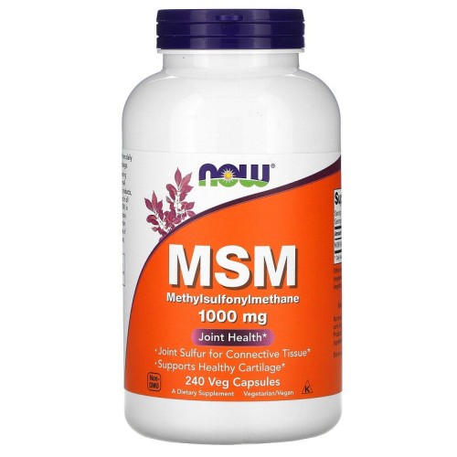 Now foods MSM 1000 мг 240 капс
