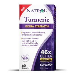 Natrol Turmeric Extra Strength 60 капс.