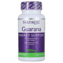 Natrol Guarana 200 mg 90 капс.