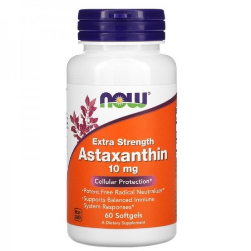 Now Foods Astaxanthin 10 мг 60 капс