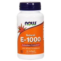 Now foods E-1000 Mixed Toc 50 капс.
