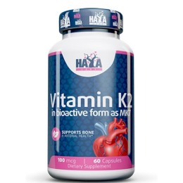 Haya Labs Vitamin K2-MK7 100 мкг 60 капс