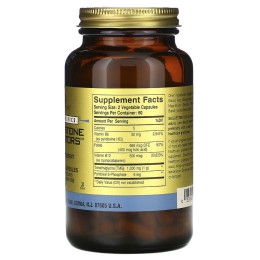 Solgar Gold Specifics модуляторы гомоцистеина 120 растительных капсул