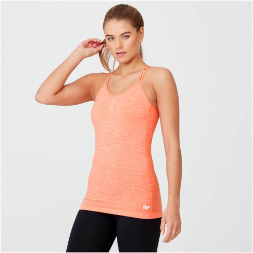 Myprotein Майка Shape seamless vest коралловый