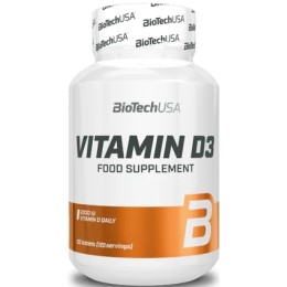 BioTechUSA Vitamin D3 2000 МЕ 120 таб