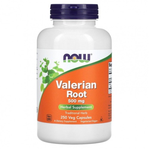 Now foods Valerian Root 500 мг 250 vcaps