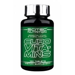 Scitec Nutrition Euro Vitamins 120 таб.