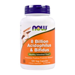 Now foods 8 Billion Acidophilus & Bifidus 120 капс.