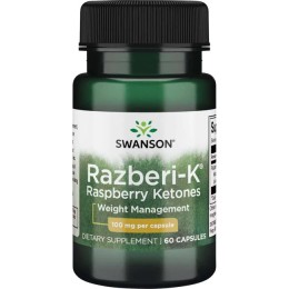 Swanson Razberi-K Raspberry Ketones 100 мг 60 капс