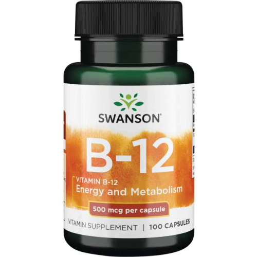 Swanson Vitamin B-12 500 мкг 100 капс