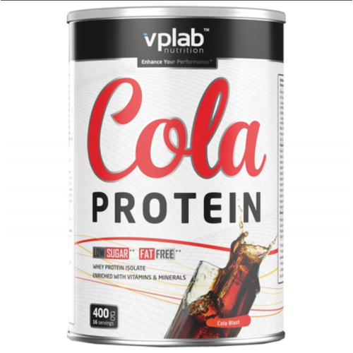 VPLab Cola Protein 400 г Сывороточный изолят протеина 