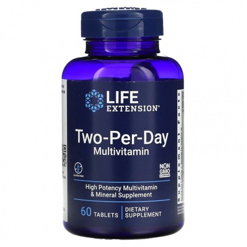 Life Extension Two-Per-Day 60 таб
