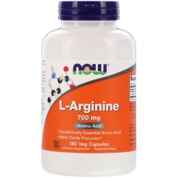 Now foods L-arginine 700 мг 180 vcaps