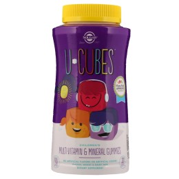 Solgar U-Cubes жевательные витамины и минералы для детей 120 конфет