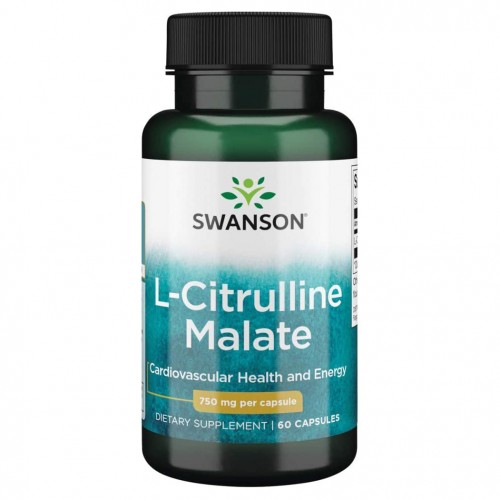 Swanson L-Citrulline Malate 750 мг 60 капс