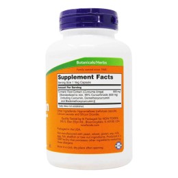 Now foods Curcumin 665 мг 120 капс