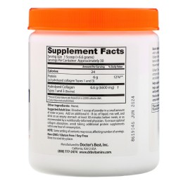 Doctors Best коллаген collagen types 1 и 3 200 г.