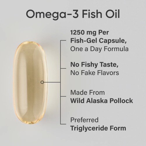 Sports Research Triple Strength Omega-3 AlaskOmega 1250 мг 90 капс