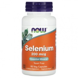 Now foods Selenium 200 мкг 90 vcaps