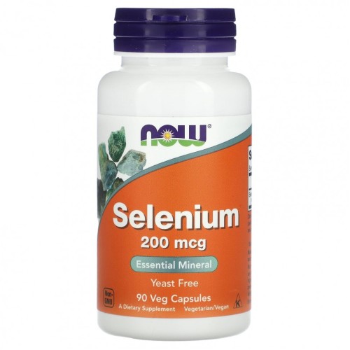 Now foods Selenium 200 мкг 90 vcaps
