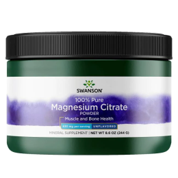 Swanson Magnesium Citrate Powder 244 г