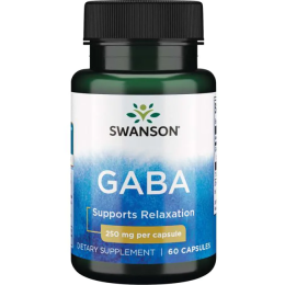 Swanson GABA 250 мг 60 капс