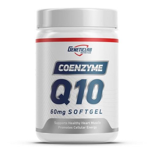 GeneticLab Nutrition COENZYME Q10 60 капс