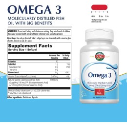 Kal Omega 3 1000 мг 60 капс