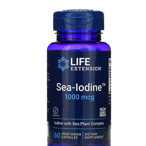 Life Extension Морской Йод 1000 мкг 60 vcaps