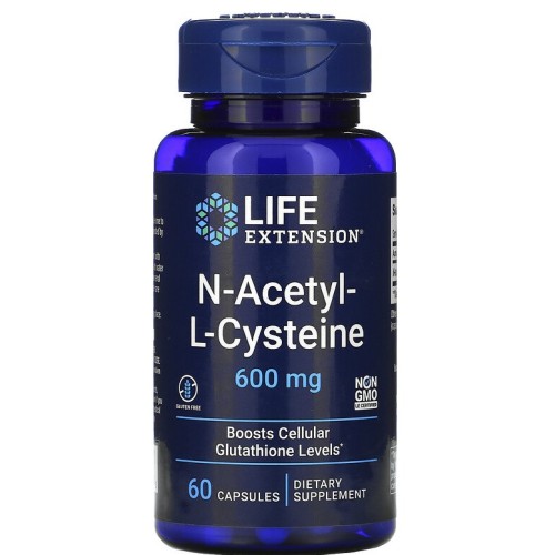 Life Extension N-Acetyl-L-Cysteine 600 мг 60 vcaps