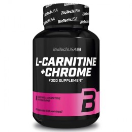 BioTechUSA L-carnitine+Chrome 60 капс