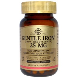 Solgar Gentle Iron 25 мг 180 капс
