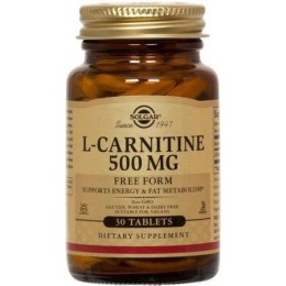 Solgar L-Carnitine 500 мг 30 таблеток
