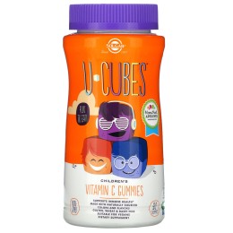 Solgar U-Cubes Childrens Vitamin C Gummies 90 Gummies