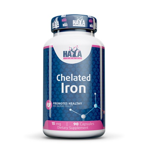 Haya Labs Chelated Iron 15 мг 90 капс